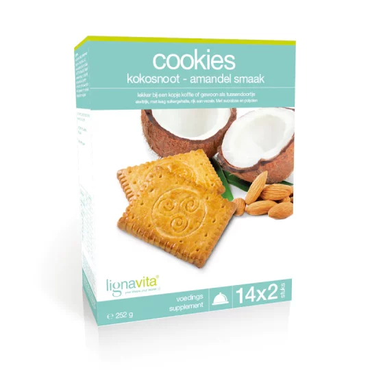 Cookies Kokos-Amandel bij Beau Style