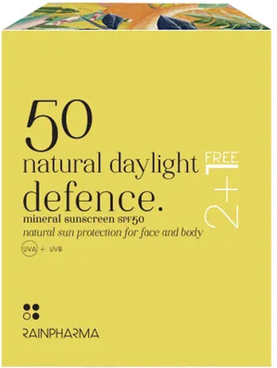 Zonnecrème Natural Daylight Defence 2+1 bij Beau Style